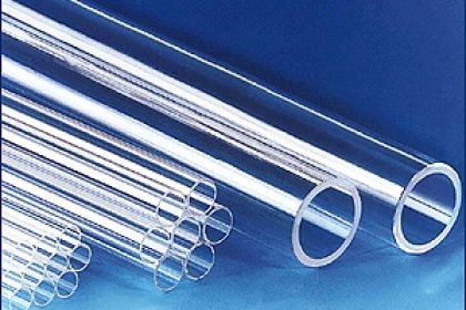 Quartz glass rods and quartz glass tubes